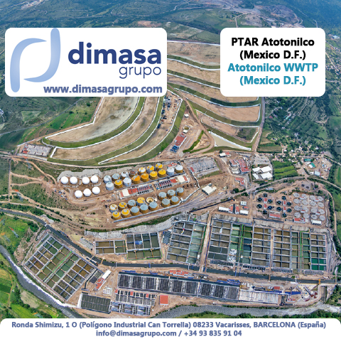 DimWater Engineering | Dimasa Grupo is key in the largest wastewater  treatment plant in Latin America